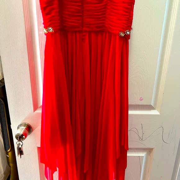 Escape Hot red Elegant dress - Picture 2 of 5